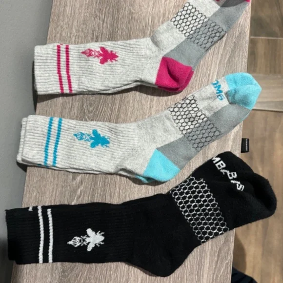 Bombas Socks - 3 pack Women’s Calf size M - Picture 2 of 4